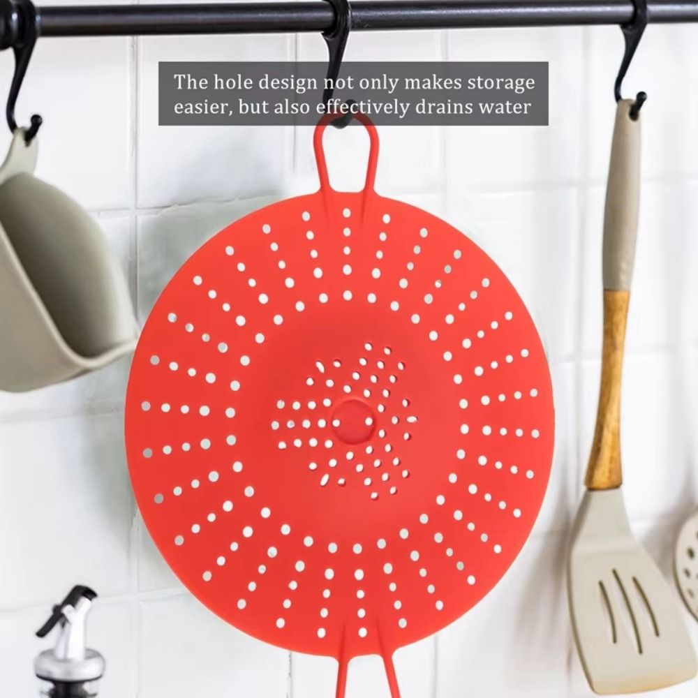 Silicone Steamer Basket - 재사용 가능한 실리콘 찜기 바구니, 내열성