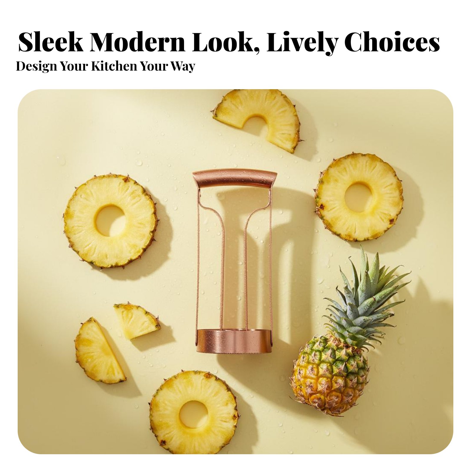 Vegetable Kitchen Gadgets - 스테인레스 스틸 파인애플 커터 코어 및