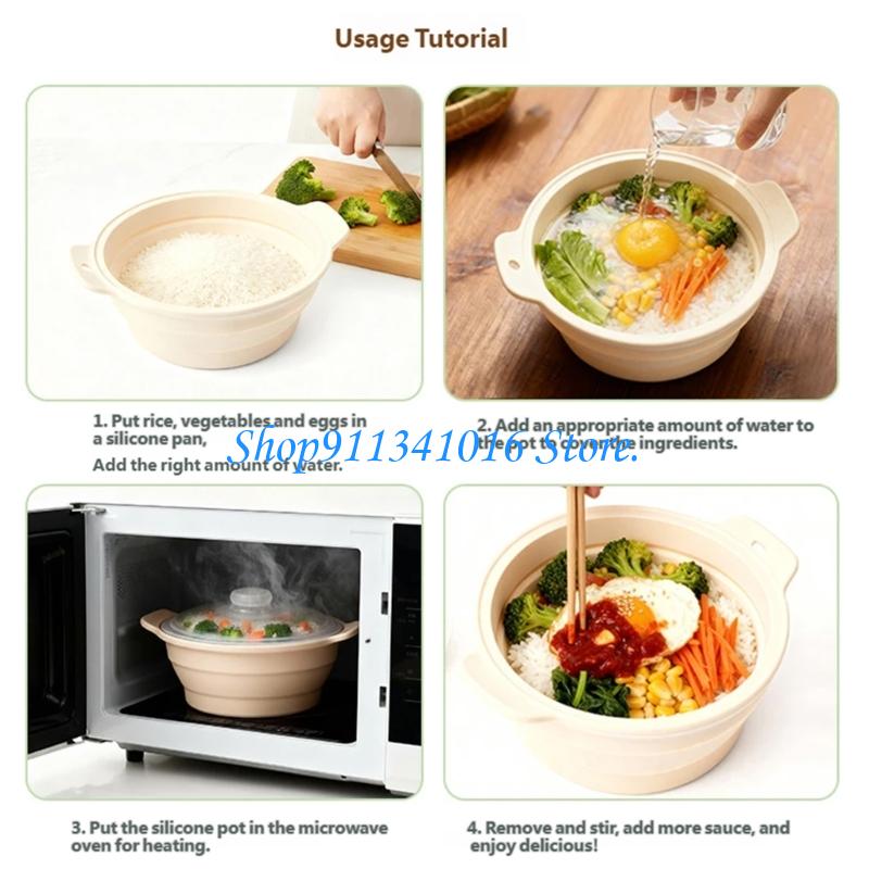 Silicone Steamer Basket - 쉽고 건강한 식사 준비를 위한 덮개