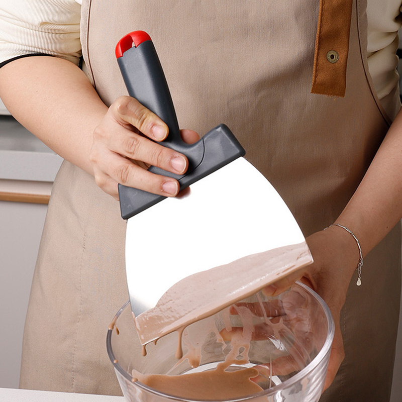 Kitchen Gadgets Under 100 - 스테인리스 스틸 반죽 스크레이퍼 초콜릿 스크레이퍼