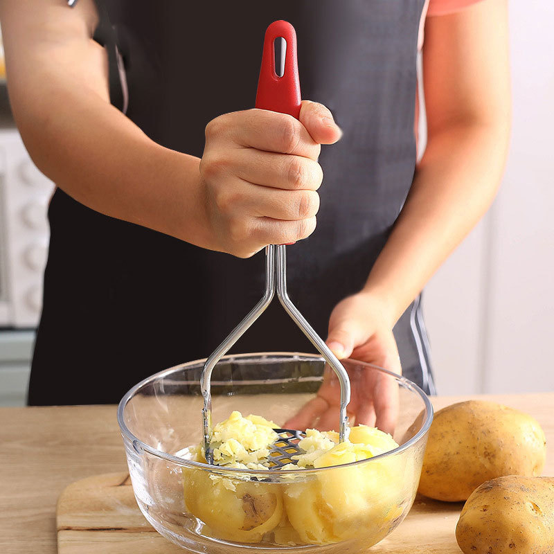 Vegetable Kitchen Gadgets - 스테인레스 스틸 감자 으깨는 도구 수동