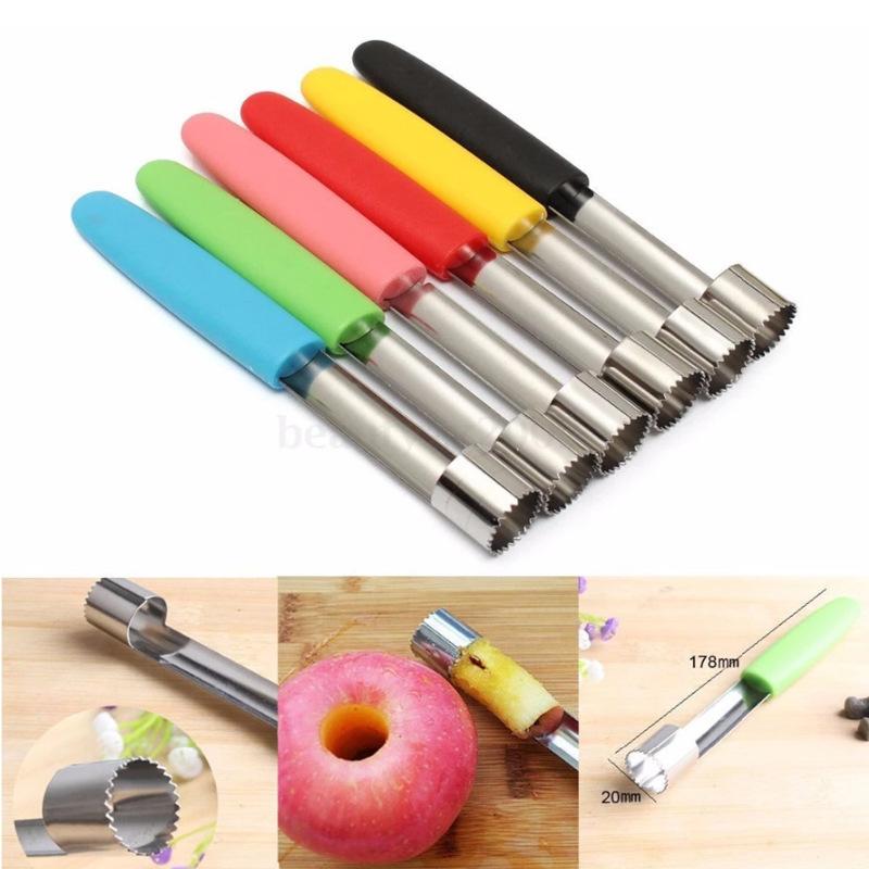 코어러 피터 배 벨 트위스트 과일 씨 제거기 이지 코어 - Kitchen Gadgets Usa 리뷰 및 가격