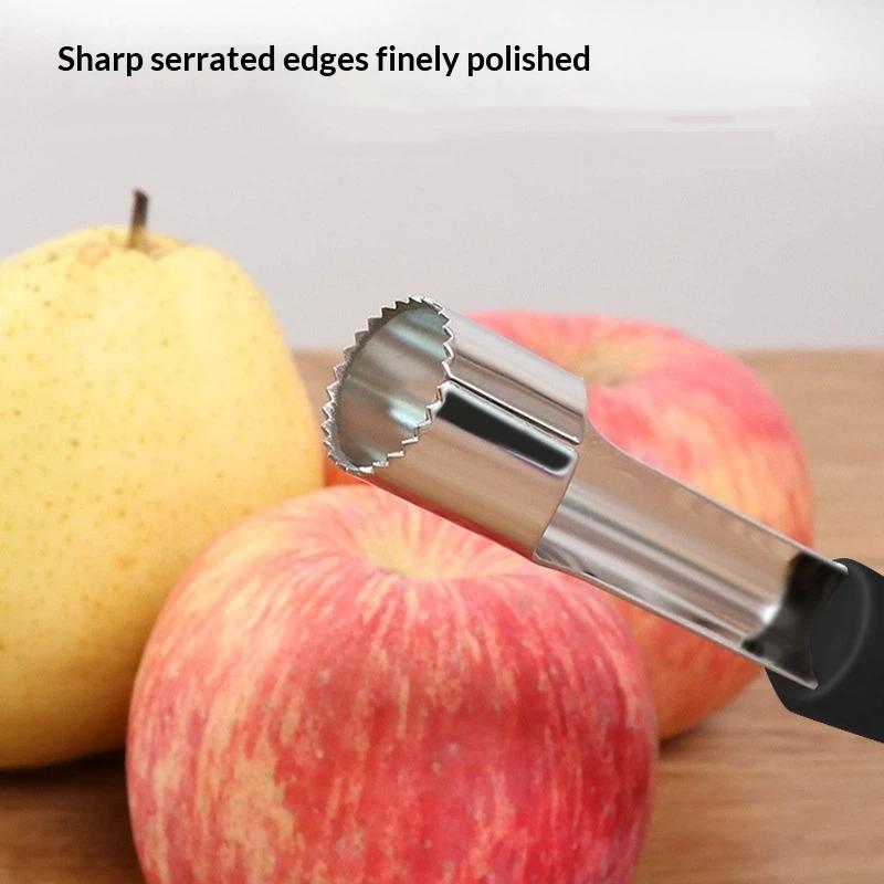 코어러 피터 배 벨 트위스트 과일 씨 제거기 이지 코어 - Kitchen Gadgets Usa 리뷰 및 가격