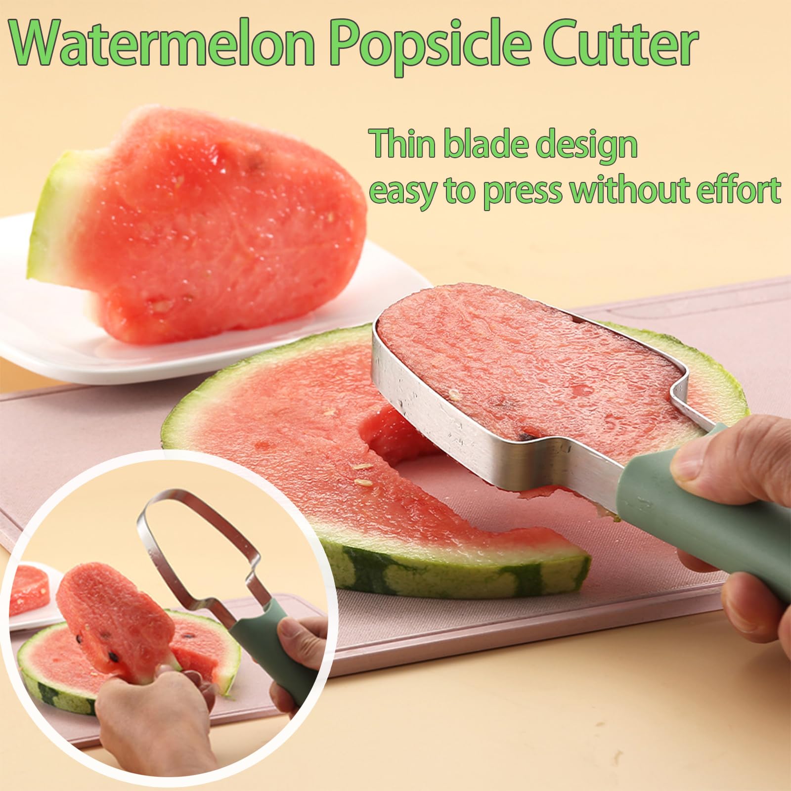 3 in 1 수박 포크 슬라이서 커터 스테인리스 스틸  - Watermelon Slicer Cutter 리뷰 및 가격