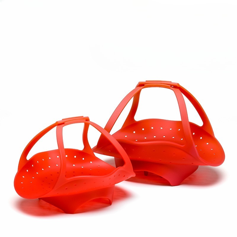 실리콘 확장 및 접이식 식품 과일 및 야채 기선 서랍  - Silicone Steamer Basket 리뷰 및 가격