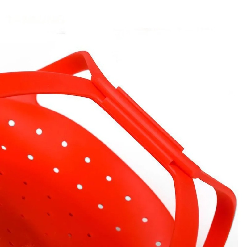 실리콘 확장 및 접이식 식품 과일 및 야채 기선 서랍  - Silicone Steamer Basket 리뷰 및 가격