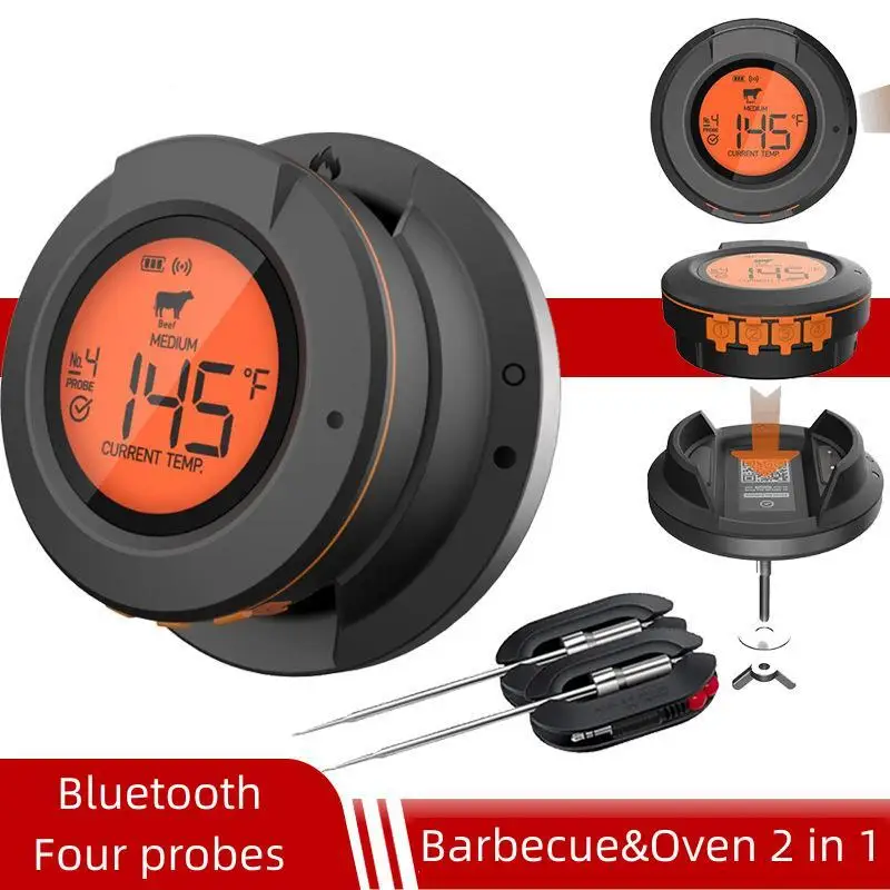 블루투스 온도계 디지털 센서 높은 500도 오븐 그릴  - Kitchen Gadgets Under 500 리뷰 및 가격
