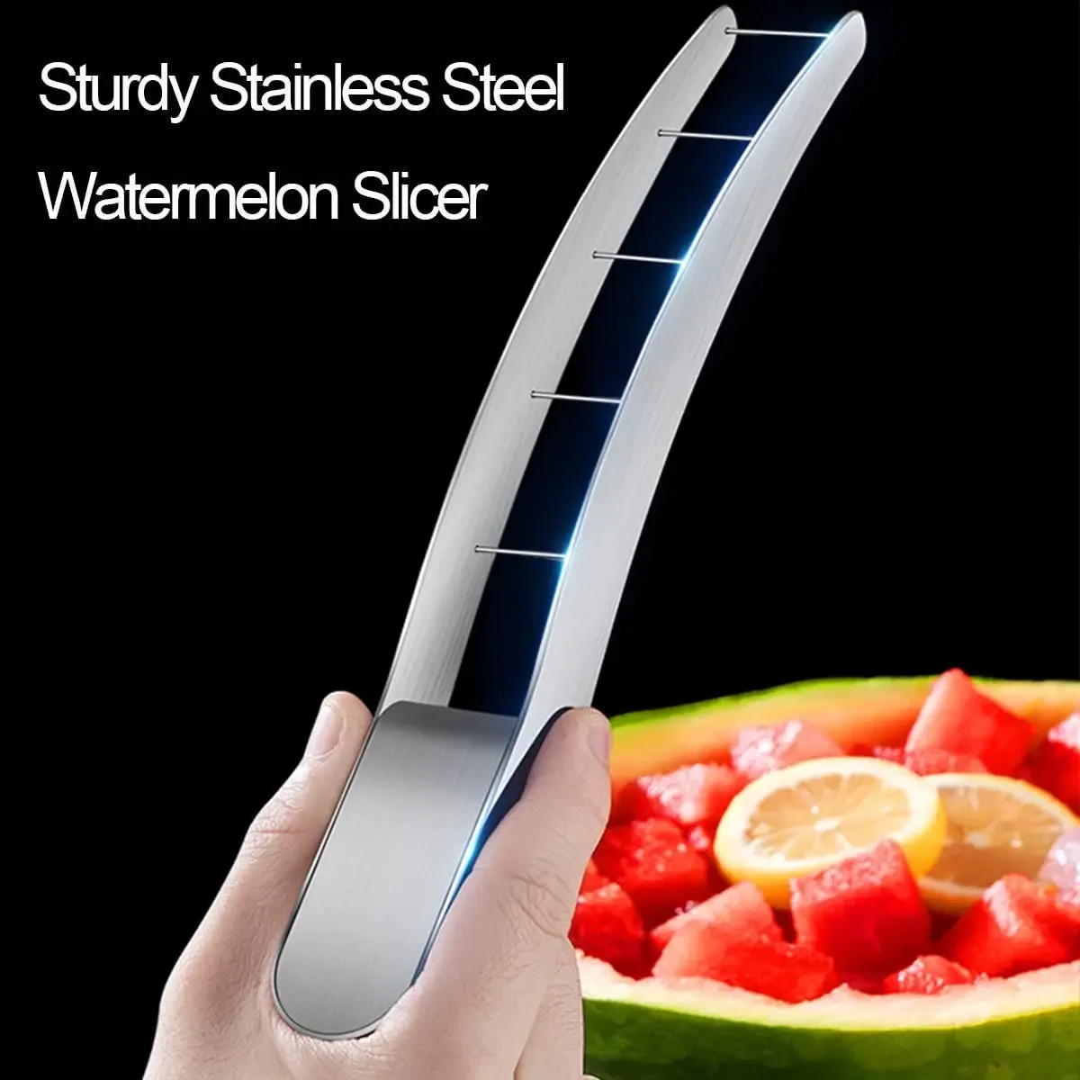 304 스테인레스 스틸 수박 칼, 가정용 과일 파기 공 - Watermelon Slicer Cutter 리뷰 및 가격