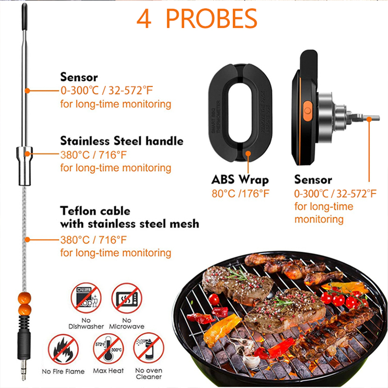 WENMEICE 블루투스 온도계 디지털 센서(고온 50 - Kitchen Gadgets Under 500 리뷰 및 가격