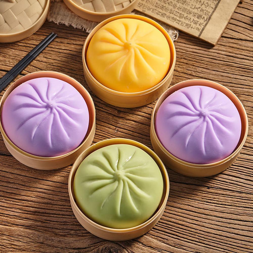 6cm 작은 찜기 바구니가 있는 만두 모양 피젯 센서리 - Silicone Steamer Basket 리뷰 및 가격