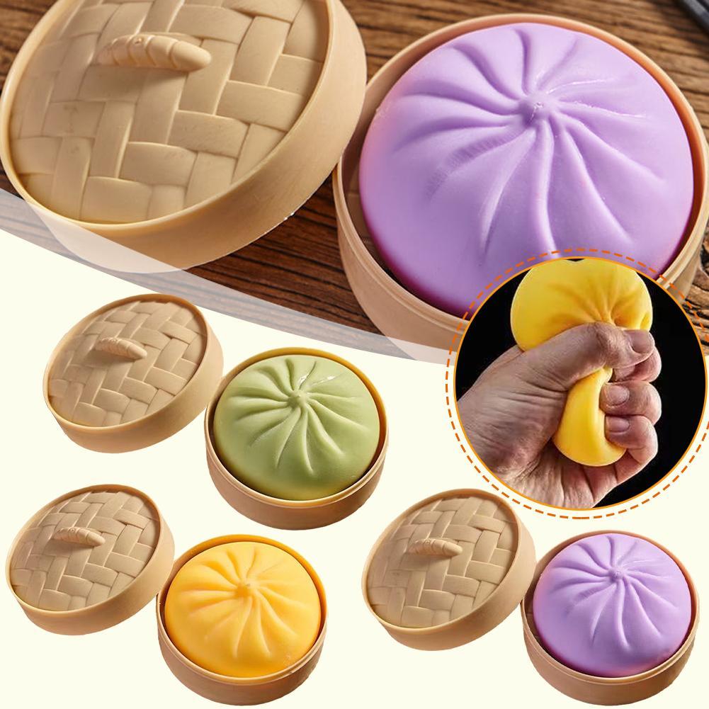 6cm 작은 찜기 바구니가 있는 만두 모양 피젯 센서리 - Silicone Steamer Basket 리뷰 및 가격