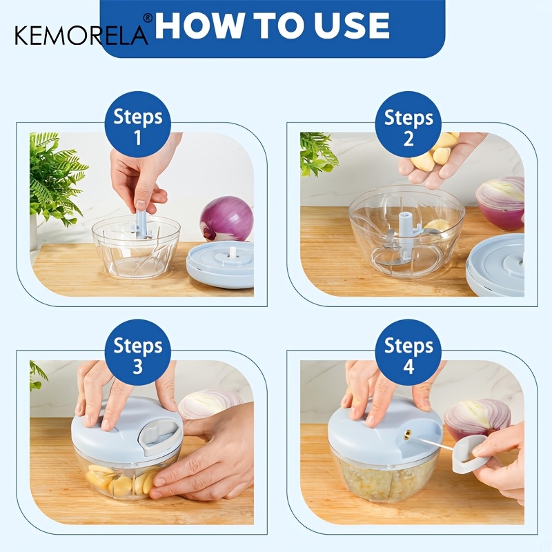 야채 다지기, 양파 커터, 주방용품, 500/900ML - Kitchen Gadgets Under 500 리뷰 및 가격