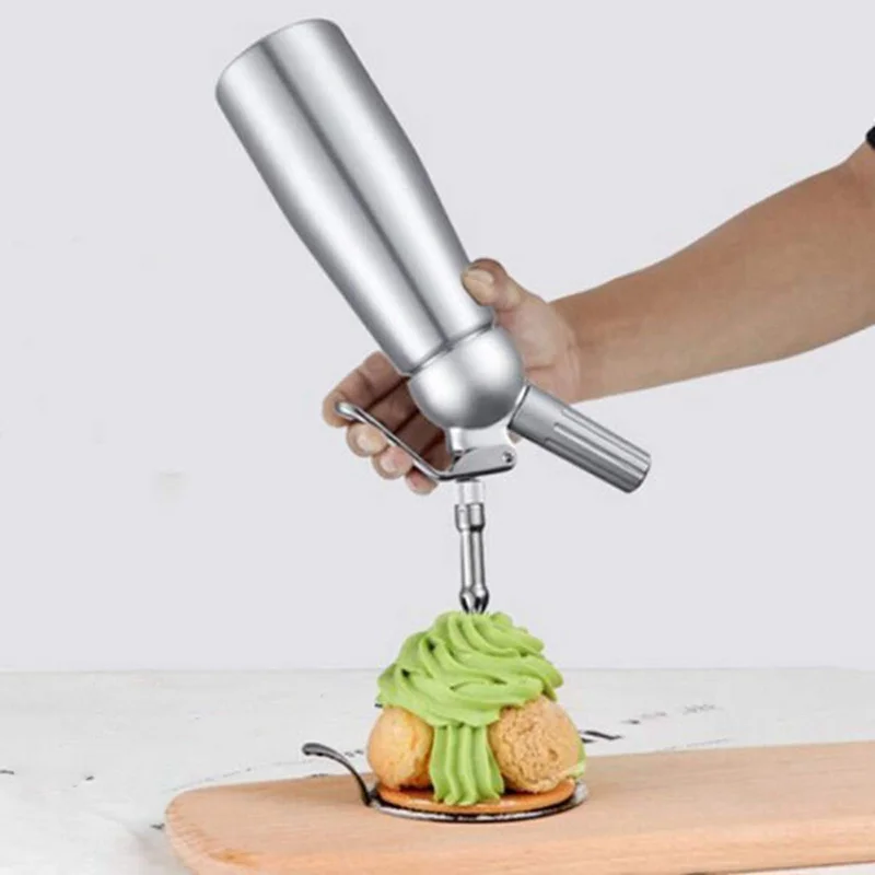 500/1000ml 순수 알루미늄 크림 건 샹티이 사이 - Kitchen Gadgets Under 500 리뷰 및 가격