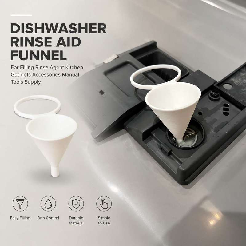 식기세척기용 미니 깔때기, 린스 에이드 주입용, 주방용 - Kitchenaid Kitchen Gadgets 리뷰 및 가격