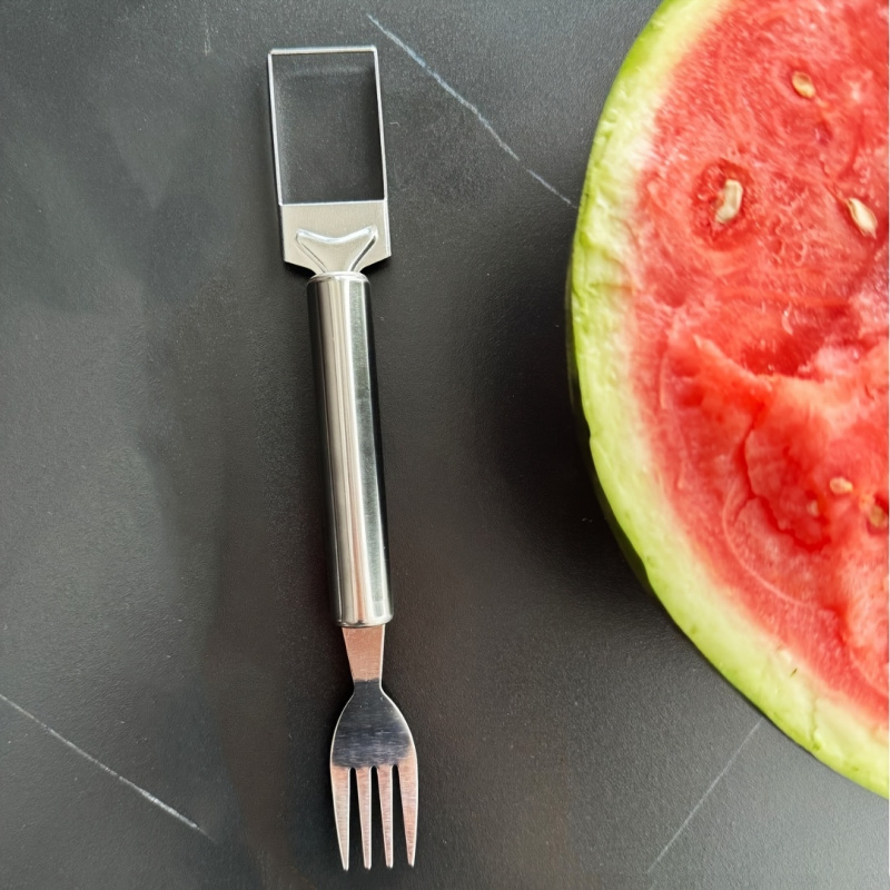 스테인리스 스틸 수박 슬라이서, 수박 커터 및 포크 겸 - Watermelon Slicer Cutter 리뷰 및 가격