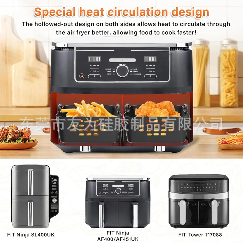닌자 SL400 SL401 더블 스택 XL 바스켓용 새 - Silicone Steamer Basket 리뷰 및 가격