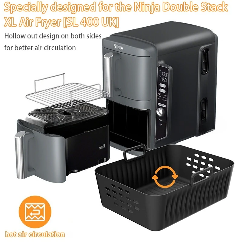 닌자 SL400 SL401 더블 스택 XL 바스켓용 새 - Silicone Steamer Basket 리뷰 및 가격