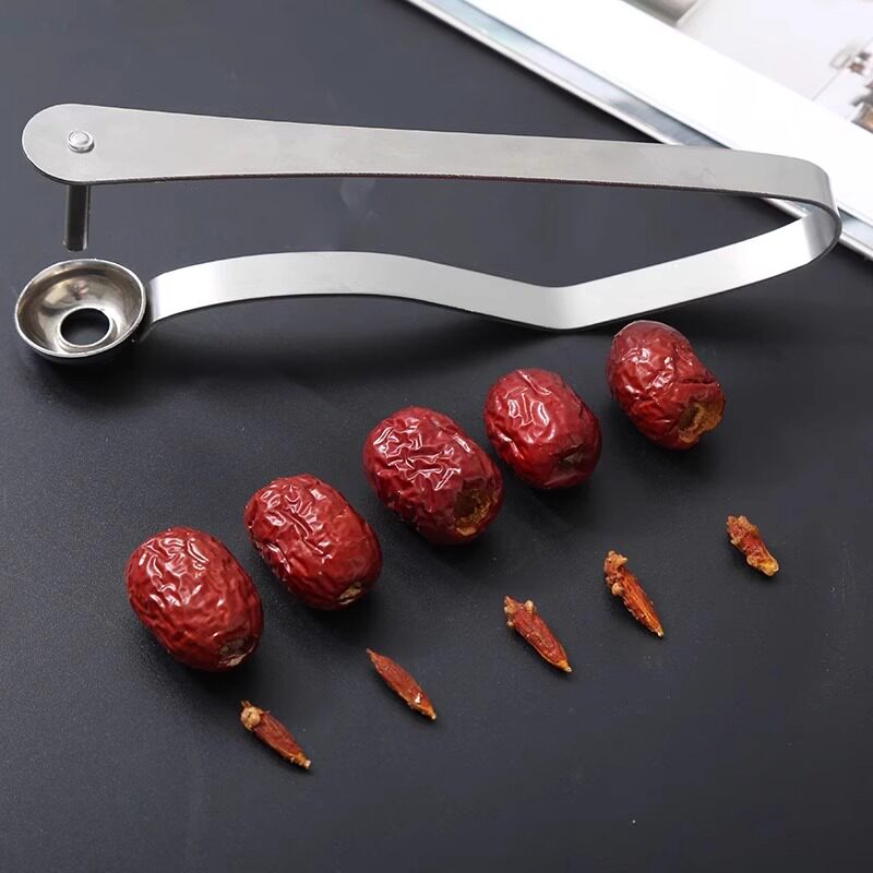 스테인리스 스틸 대추씨 제거기, 수동 대추씨 제거기,  - Kitchen Gadgets Usa 리뷰 및 가격