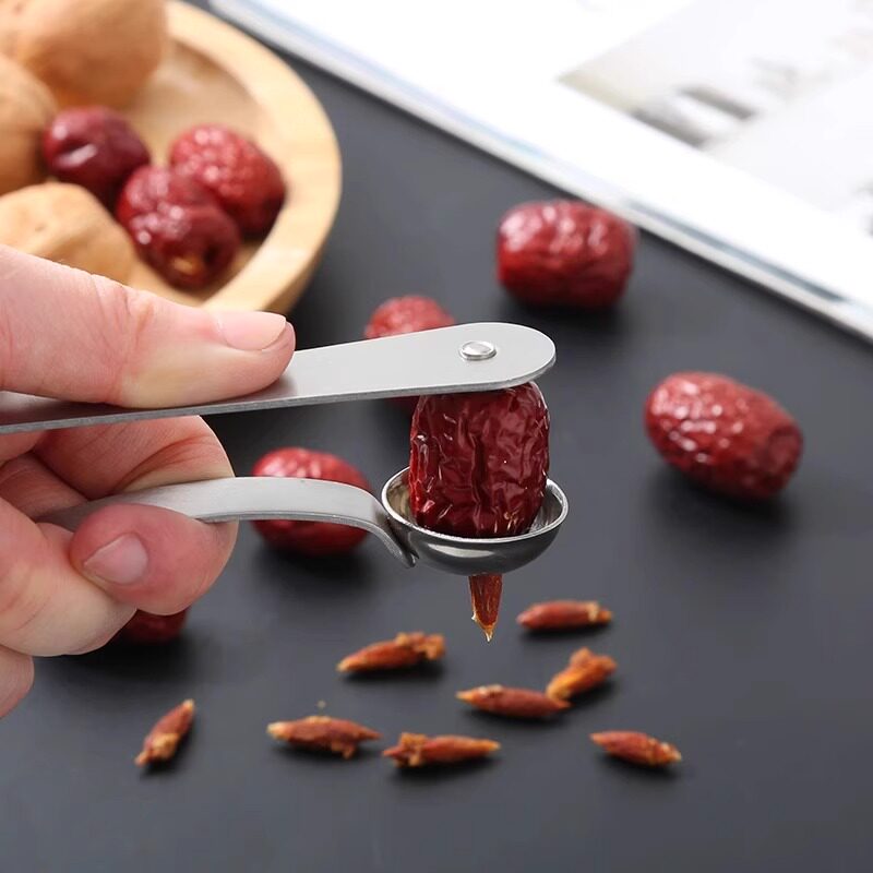 스테인리스 스틸 대추씨 제거기, 수동 대추씨 제거기,  - Kitchen Gadgets Usa 리뷰 및 가격
