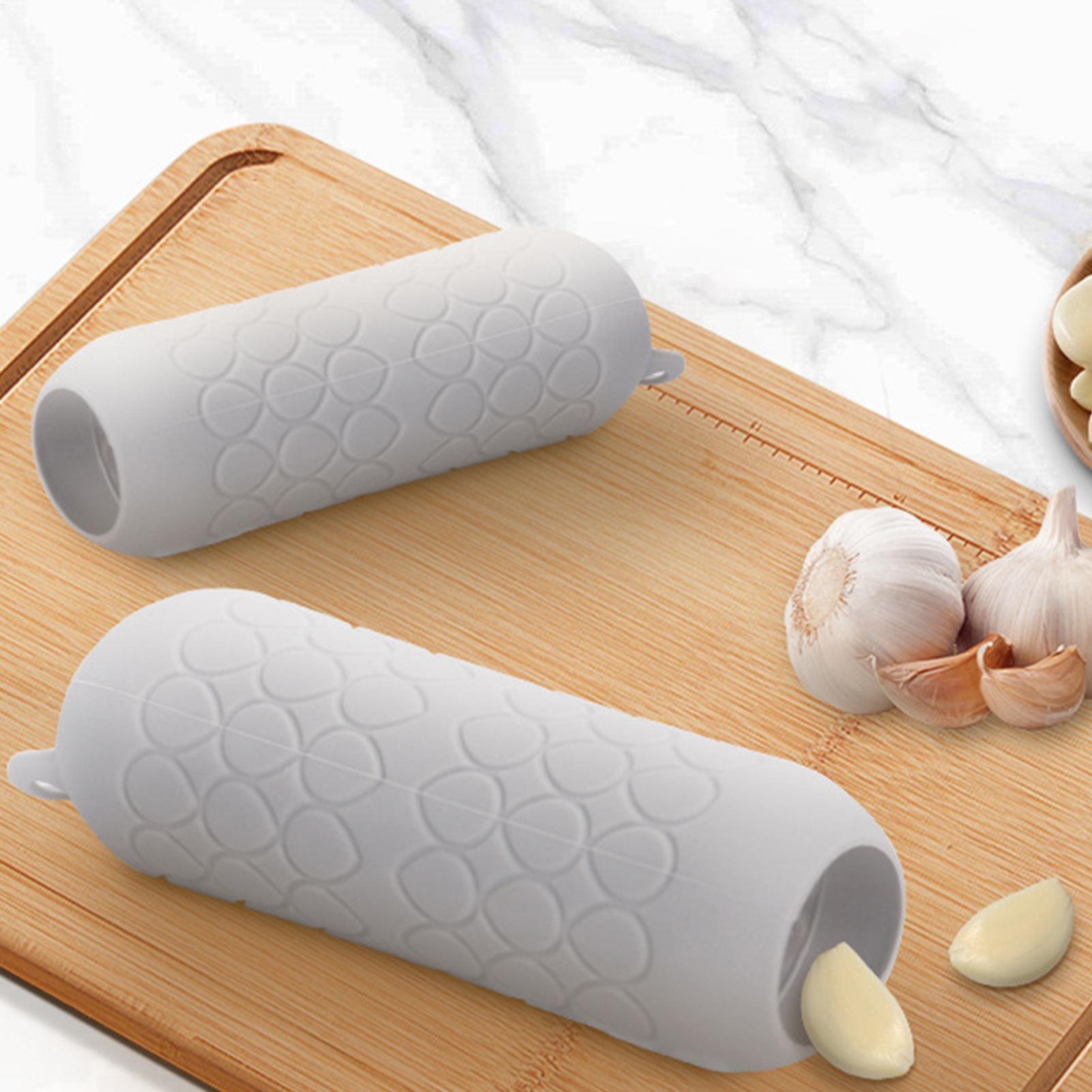실리콘 마늘 껍질 벗기는 도구, 빠른 마늘 껍질 제거기 - Vegetable Kitchen Gadgets 리뷰 및 가격