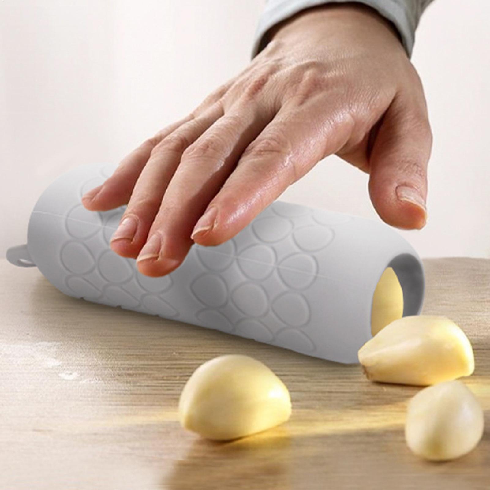 실리콘 마늘 껍질 벗기는 도구, 빠른 마늘 껍질 제거기 - Vegetable Kitchen Gadgets 리뷰 및 가격
