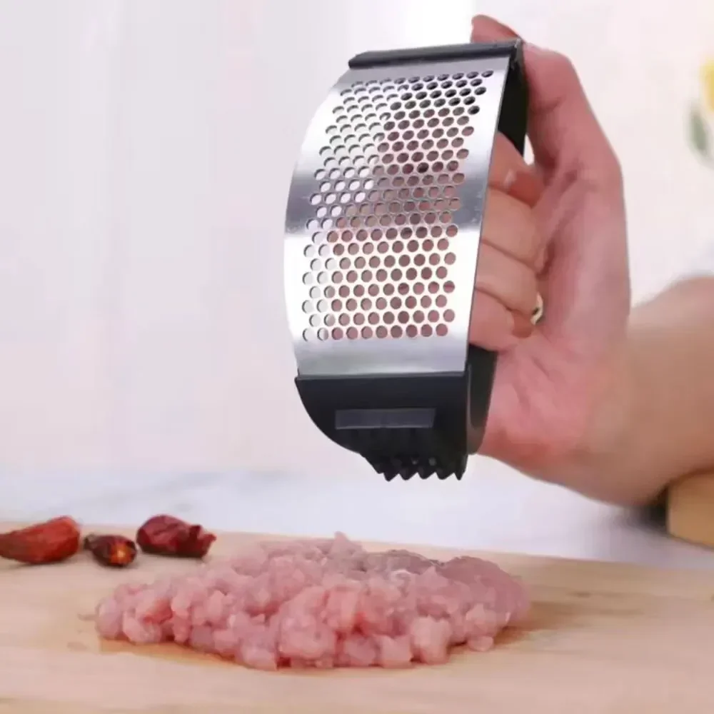내구성 있는 스테인리스 스틸 수동 마늘 다지기/분쇄기, - Vegetable Kitchen Gadgets 리뷰 및 가격