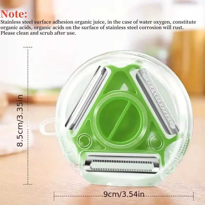 1PC 트리오 필러 세트 야채 필러 슬라이서 슈레더 다 - Vegetable Kitchen Gadgets 리뷰 및 가격