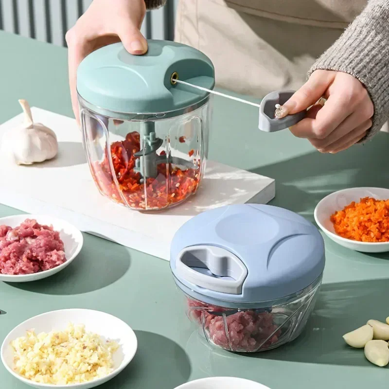 수동 고기 다지기 마늘 다지기 회전 마늘 프레스, 야채 - Kitchen Gadgets Under 500 리뷰 및 가격