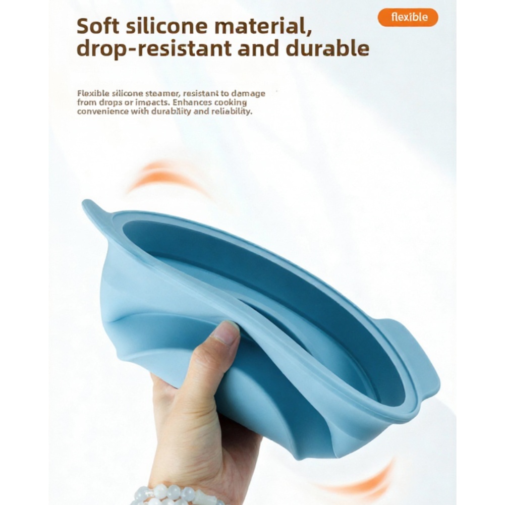 실리콘 전자레인지 찜기 바구니, 건강한 요리를 위한 접 - Silicone Steamer Basket 리뷰 및 가격