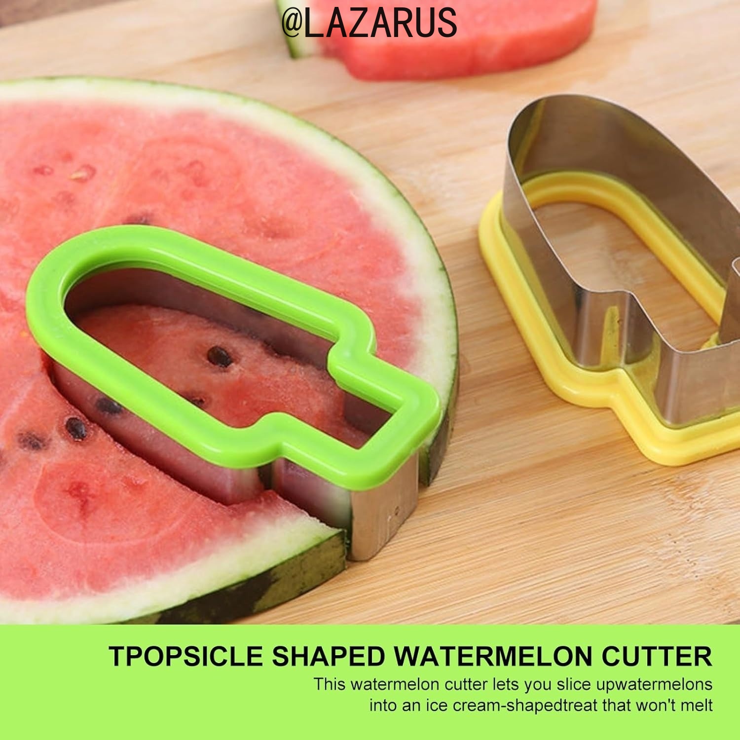 스테인리스 스틸 수박 큐브 커터 – 원터치 퀵 슬라이서 - Watermelon Slicer Cutter 리뷰 및 가격