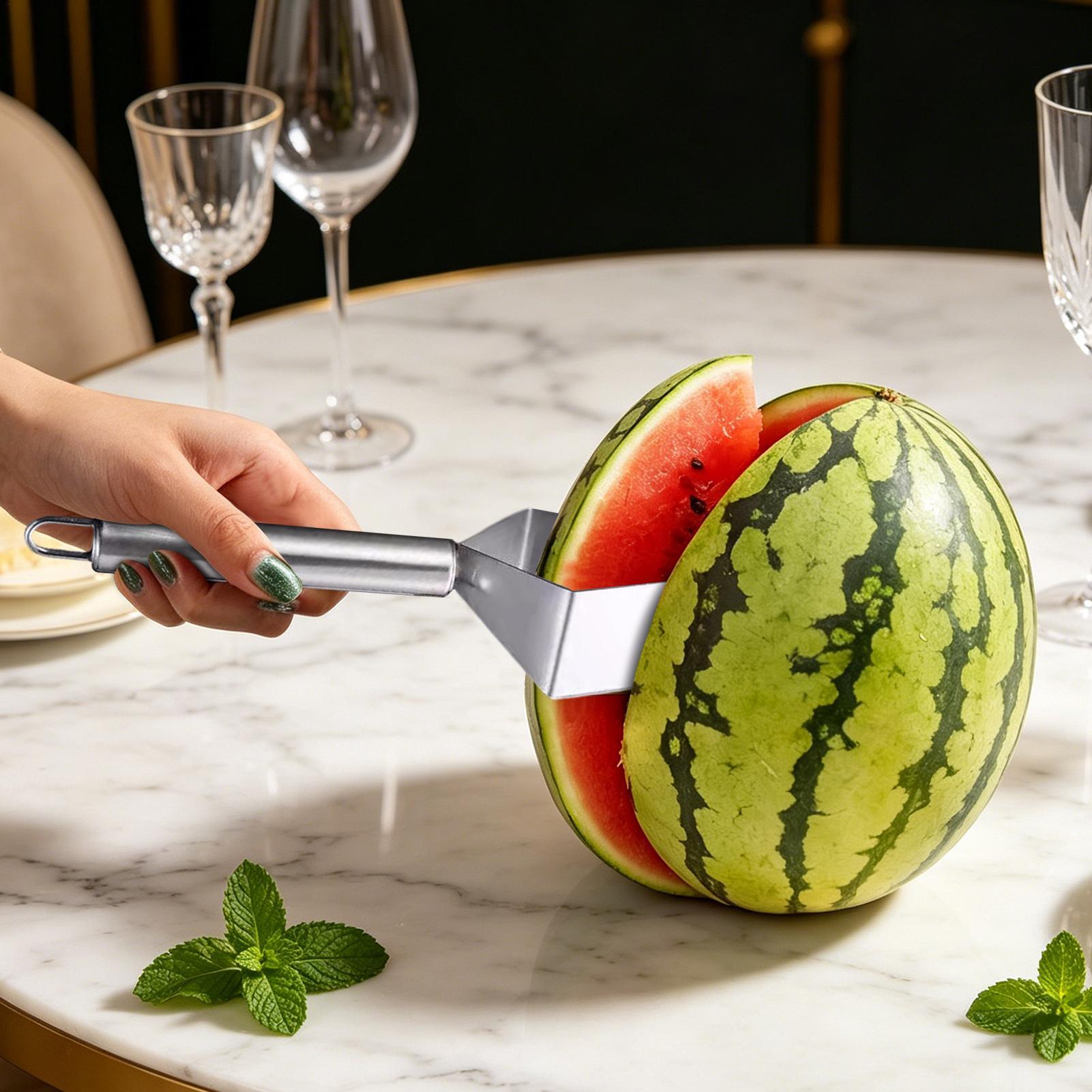 수박 슬라이서 삼각형 수박 조각으로 자르기 스테인레스  - Watermelon Slicer Cutter 리뷰 및 가격