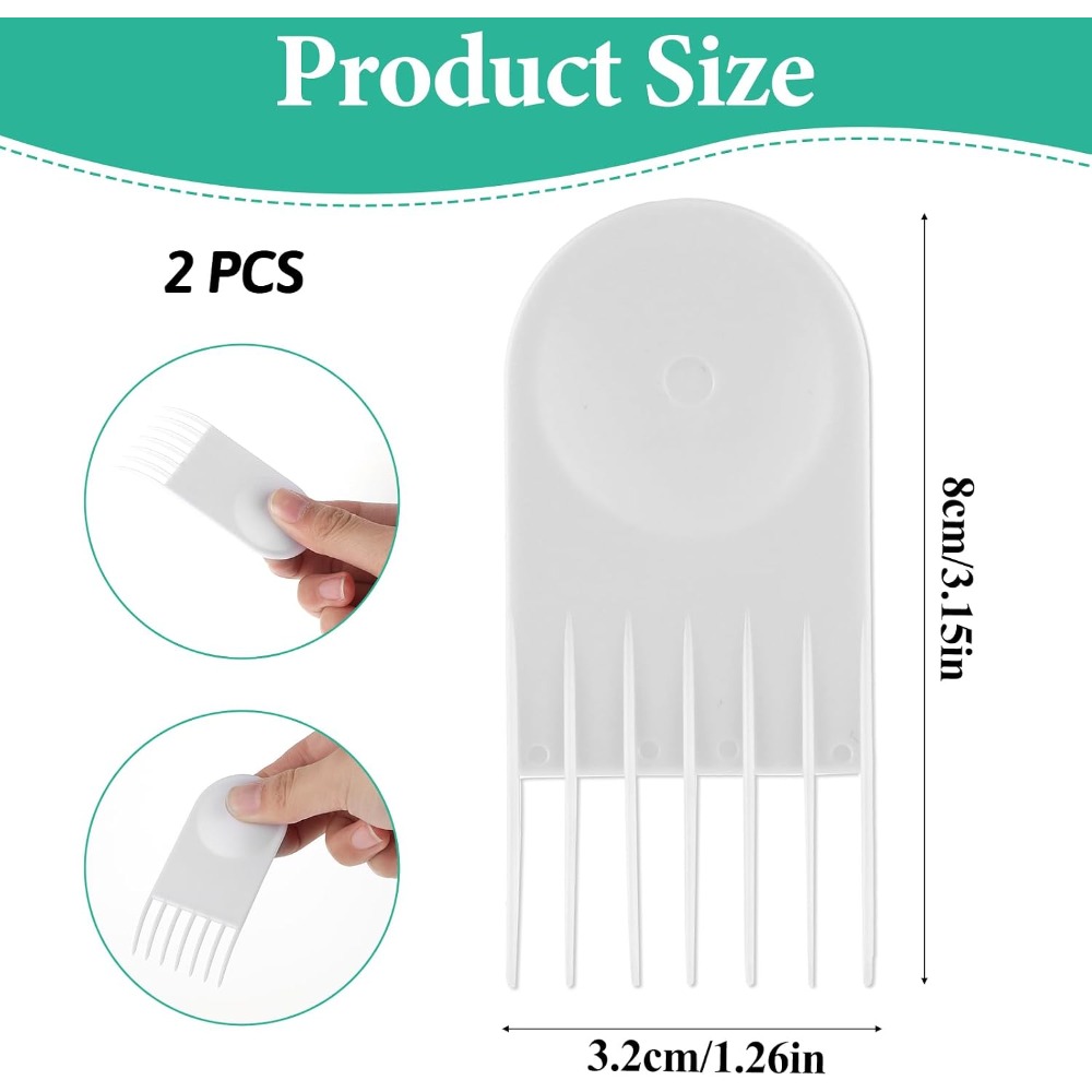 2Pcs 야채 다지기용 청소 브러쉬 도구 다목적 흰색  - Vegetable Kitchen Gadgets 리뷰 및 가격