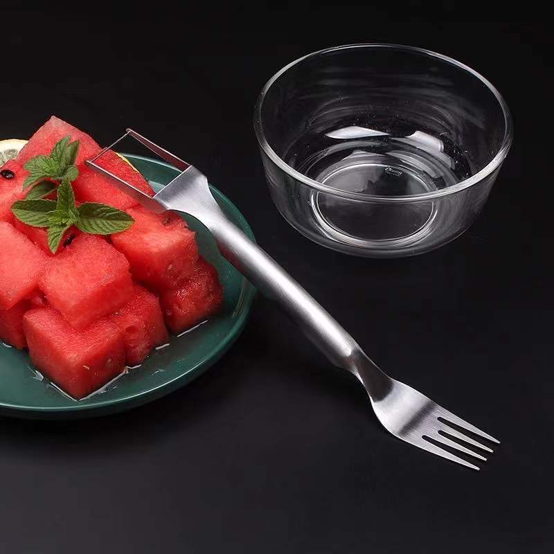 다용도 휴대용 2in1 수박 포크 슬라이서 수박 슬라이 - Watermelon Slicer Cutter 리뷰 및 가격